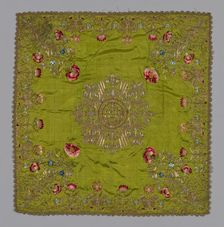 Chalice Cover, Spain, 1701/25. Creator: Unknown