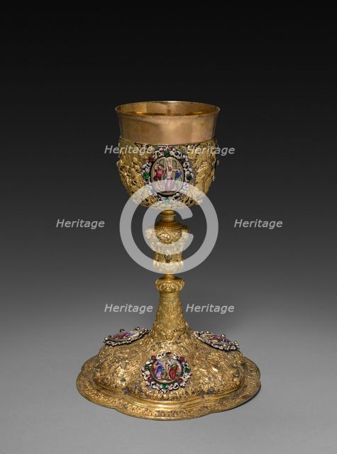 Chalice, early 1700s. Creator: Thomas Pröll (Swiss).