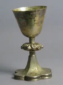 Chalice, German, 15th century. Creator: Unknown