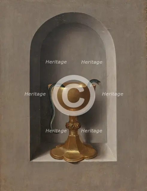 Chalice of Saint John the Evangelist [reverse], c. 1470/1475. Creator: Hans Memling.