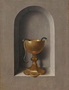 Chalice of Saint John the Evangelist [reverse], c. 1470/1475. Creator: Hans Memling