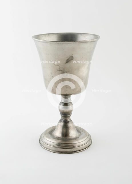Chalice, Scotland, c. 1800. Creator: Unknown.