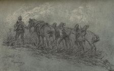 Chalk study by Vittorio Guaccimanni, c1900. Artist: Vittorio Guaccimanni