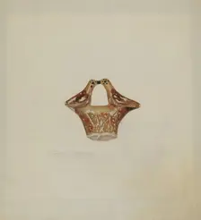 Chalkware Birds, 1935/1942. Creator: Roy S. Brown