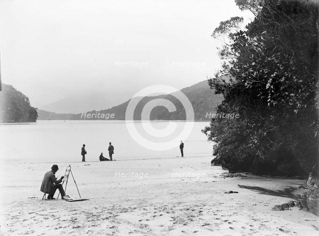 [Chalky Inlet], 1883. Creator: Burton Brothers.