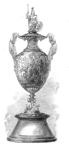 Challenge Cup presented to the Royal Canadian Yacht Club by the Prince of Wales, 1861. Creator: Unknown