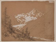 Chamonix, July 11th, 1857, 1857. Creator: John William Casilear