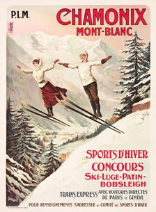 Chamonix Mont Blanc, 1910. Creator: Francisco Tamagno