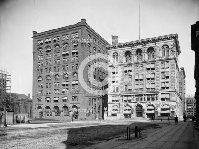 Chamber of Commerce & Society for Savings blgs., ca 1900. Creator: Unknown.