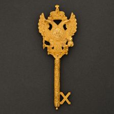 Chamberlain's Key at the Tsar's Nicholas I court, 1825-1835. Creator: Russian Applied Art