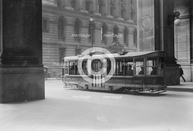 Chambers St. car, between c1915 and c1920. Creator: Bain News Service.