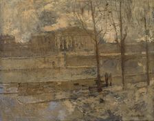 Chambre des Deputes in a Mist, n.d. Creator: Frank Edwin Scott