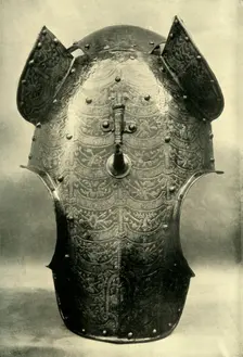 Chamfron belonging to Alof de Wignacourt, late 16th century, (1908). Creator: Unknown
