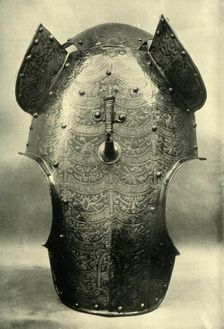 Chamfron belonging to Alof de Wignacourt, late 16th century, (1908). Creator: Unknown