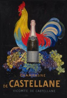 Champagne de Castellane, c1931. Creator: Cappiello, Leonetto (1875-1942)