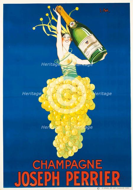 Champagne Joseph Perrier, c1929. Creator: Stall, Joseph (1874-1933).