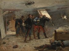 Champigny, 2 December 1870, c1875-77. Creator: Alphonse de Neuville