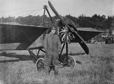 Champion, American aeronaut, in Japan, 1917. Creator: Bain News Service