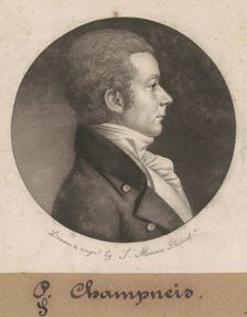 Champneis, 1802. Creator: Charles Balthazar Julien Févret de Saint-Mémin