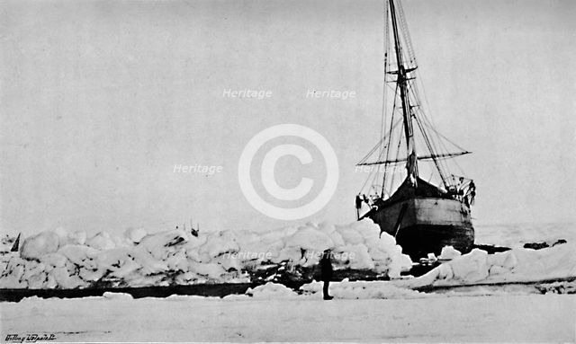 'Channel Astern of the Fram. June, 1895', (1897). Artist: Unknown.