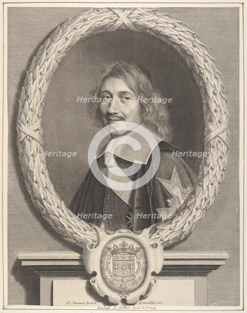 Chancelier Le Tellier, 17th century. Creator: Robert Nanteuil.