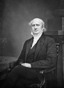 Chancellor Isaac Ferris, between 1855 and 1865. Creator: Unknown
