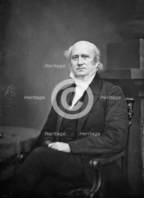 Chancellor Isaac Ferris, between 1855 and 1865. Creator: Unknown.