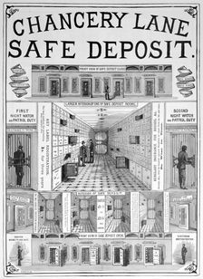 Chancery Lane safe deposit facility, 1893