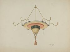 Chandelier, 1941. Creator: Cornelius Christoffels
