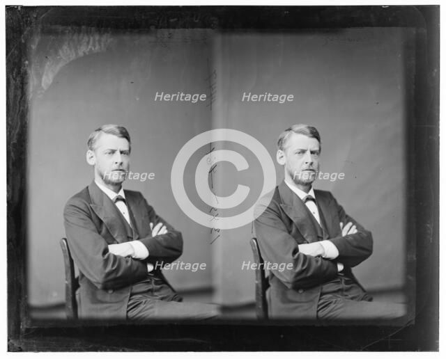 Chandler, Hon. Wm E. of N.H. Secty of Navy in Arthur Adm., between 1865 and 1880. Creator: Unknown.