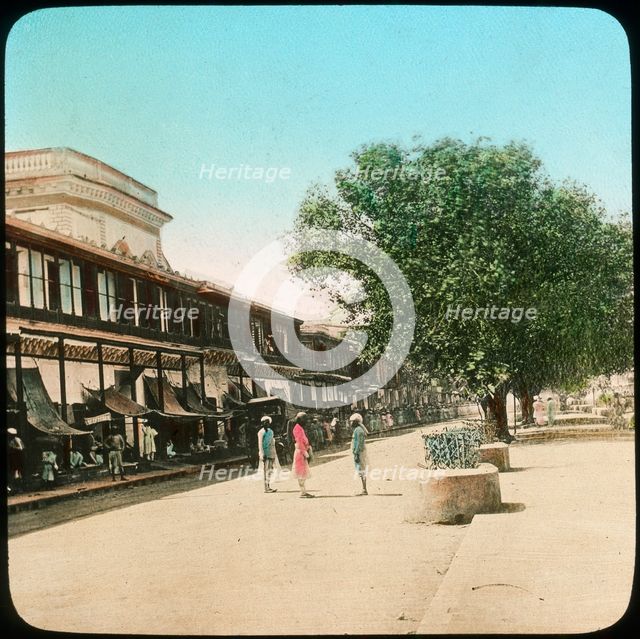 Chandni Chowk, Delhi, India, late 19th or early 20th century. Artist: Unknown