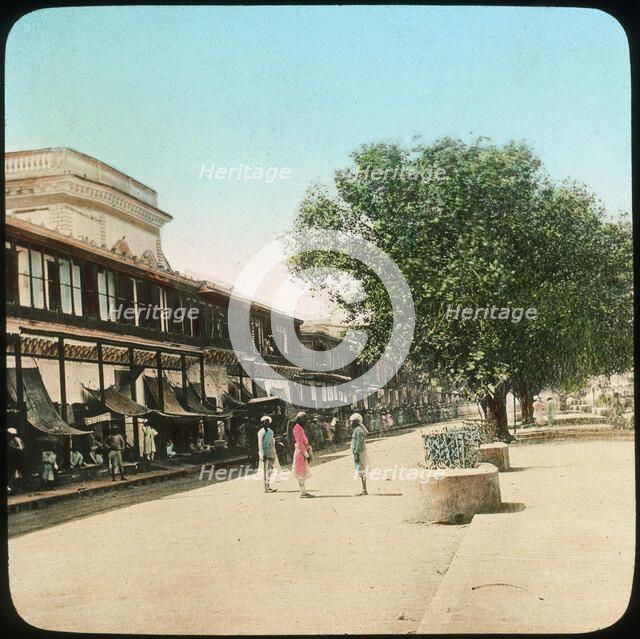 Chandni Chowk, Delhi, India, late 19th or early 20th century. Artist: Unknown
