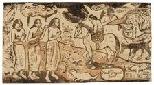 Change of Residence, from the Suite of Late Wood-Block Prints, 1899. Creator: Paul Gauguin
