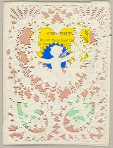 Change (valentine), c.1850. Creator: Unknown