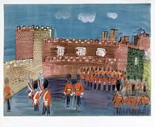 Changing of the Guard 20th century. Artist: Raoul Dufy