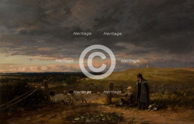 Changing Pasture, 1847. Creator: David Cox the elder.