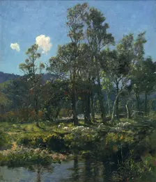 Changing pasture, 1899. Creator: James McLauchlan Nairn