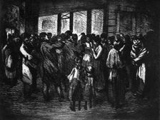 Chanteurs de Rue c1800-1840 (1924). Artist: Theophile Steinlen