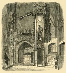 Chantry of Henry V (1881). Creator: Unknown