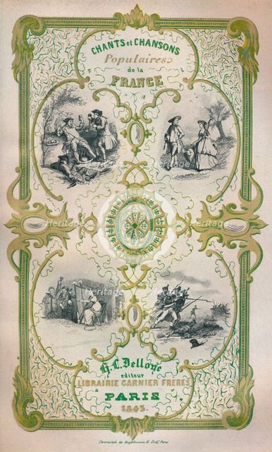 'Chants et chansons populaires de France', 1843 (1947). Artist: Unknown.