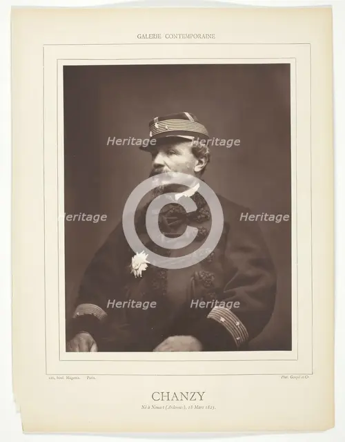 Chanzy, 1875/78. Creator: Goupil and Co.