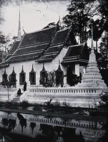 Chao Phraya river, Siam [Thailand], 1865, (1981). Creator: Unknown