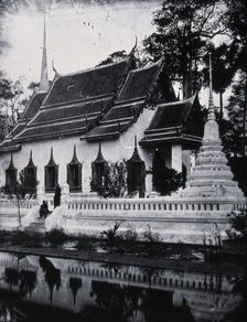 Chao Phraya river, Siam [Thailand], 1865, (1981). Creator: Unknown