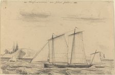 Chasse-maree au plus pres. Creator: Charles Meryon