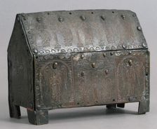 Chasse, French, late 12th-early 13th century. Creator: Unknown