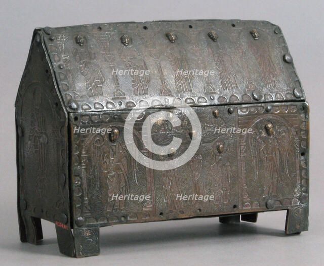 Chasse, French, late 12th-early 13th century. Creator: Unknown.