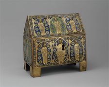 Chasse with Christ in Majesty and Apostles, French, ca. 1190-1200. Creator: Unknown
