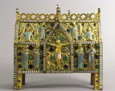 Chasse with the Life of Christ, French, ca. 1235-45. Creator: Unknown