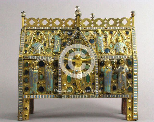 Chasse with the Life of Christ, French, ca. 1235-45. Creator: Unknown.