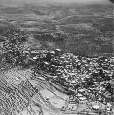 Chastel Blanc, or Burj Safita, Syria, c1950s. Artist: Aerofilms